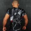 Short sleeve rashguard EXTREME HOBBY HUSARZ czarny