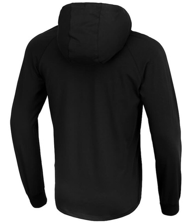 Longsleeve PIT BULL HILLTOP spandex z kapturem czarny