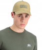 Czapka ALPHA INDUSTRIES VELCRO CAP beżowa (sand) 168903 14