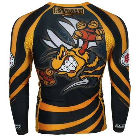 Longsleeve rashguard EXTREME HOBBY ANGRY WASP czarny