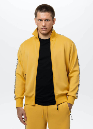 Bluza PIT BULL OLDSCHOOL POWERS żółta (pale yellow) stójka