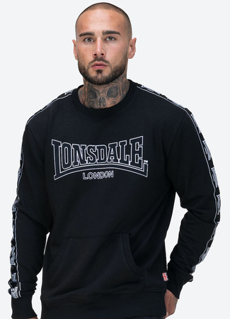 Bluza LONSDALE KIRKLINTON czarna prosta