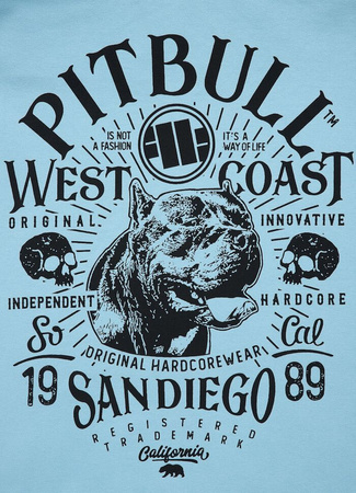 Bluza PIT BULL TRICOT SAN DIEGO 89 błękitna kaptur