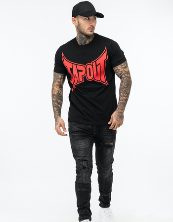 T-shirt TAPOUT LOGO TEE czarny