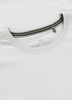 T-shirt PIT BULL SKULL SURF white blue