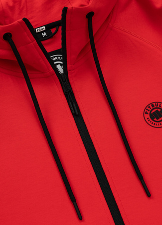 Komplet dresowy PIT BULL DOGWOOD/POCKET DOGWOOD czerwony (fluo red) 