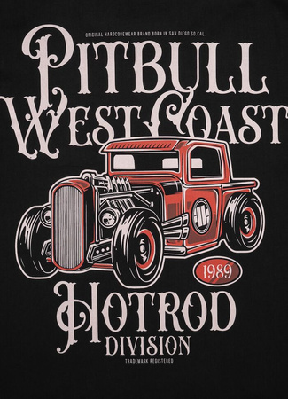 T-shirt PIT BULL HOTROAD DVSN czarny