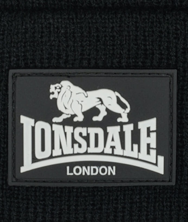 Czapka zimowa LONSDALE LONDON BRIDPORT czarna