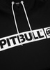 Bluza PIT BULL HILLTOP TERRY czarna kaptur