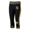 Legginsy sportowe damskie  EXTREME HOBBY ROSE 3/4 czarny