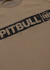 T-shirt PIT BULL HILLTOP 170 ciemnobeżowy (dark sand)