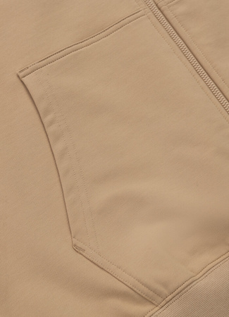 Bluza PIT BULL Tricot Terry DOG SD pale sand rozpinana