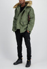 Kurtka ALPHA INDUSTRIES N3B oliwkowa (sage green) 100106 01