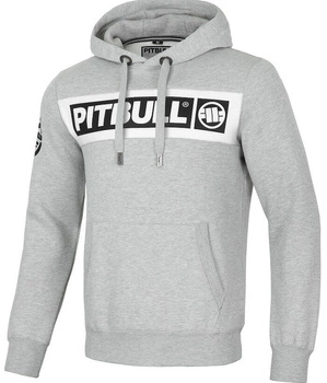 Bluza PIT BULL SHERWOOD szara kaptur