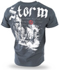 T-shirt DOBERMANS STORM TS151 stalowy