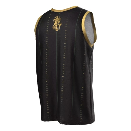 Tank Top Koszykarski EXTREME HOBBY PODRÓŻE WOJOWNIKA czarny