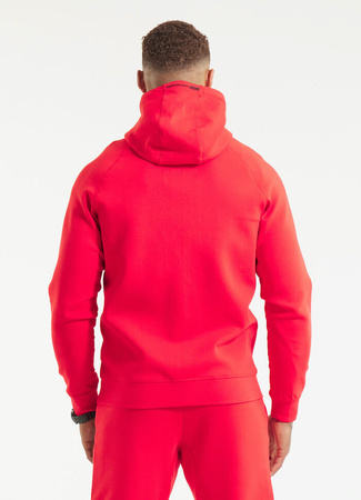 Bluza PIT BULL DOGWOOD czerwona (fluo red) rozpinana