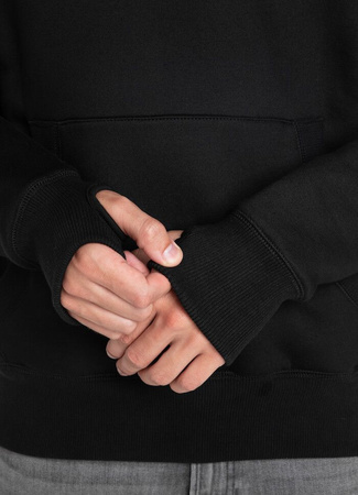 Bluza PIT BULL BLACK DOG czarna kaptur