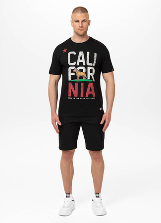 T-shirt PIT BULL CALIFORNIA czarny