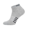 Krótkie skarpetki PIT BULL LOWANKLE THIN szare - 3 pary