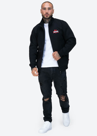 Bluza LONSDALE GARRIGILL czarna rozpinana