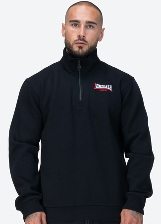 Bluza LONSDALE GARRIGILL czarna rozpinana