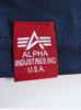 Tank Top ALPHA INDUSTRIES BASIC granatowy 126566 07