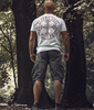 T-shirt DOBERMANS THORS CROSS TS386 biały