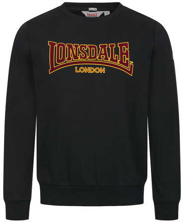 Bluza LONSDALE CLASSIC czarna prosta