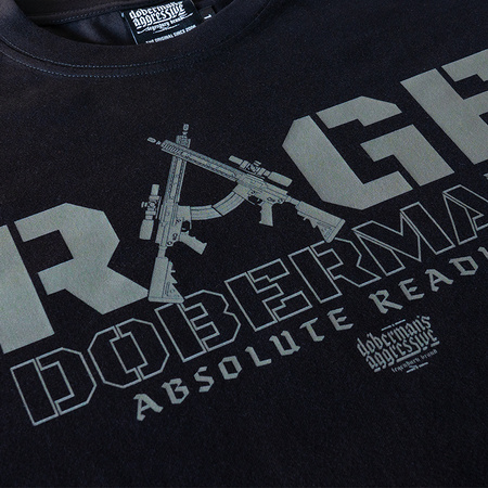 T-shirt DOBERMANS RAGE TS358 czarny