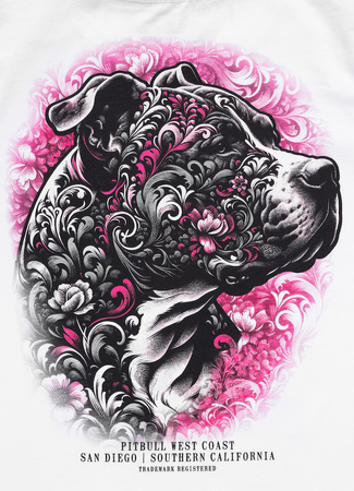 T-shirt damski PIT BULL TATTOO WMN biały