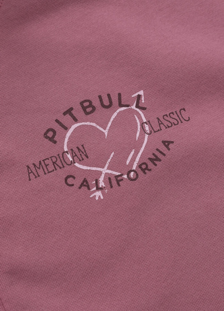 Damska bluza PIT BULL MANZANITA HEART WMN pink rozpinana