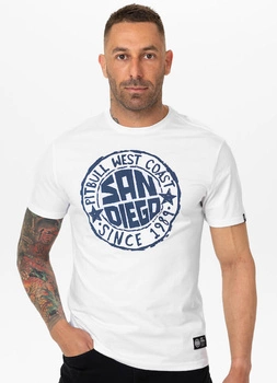 T-shirt PIT BULL SAN DIEGO SUN biały