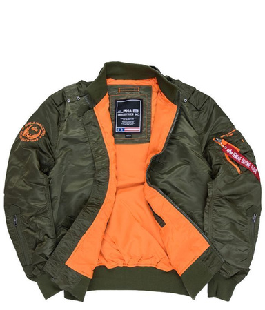 Kurtka ALPHA INDUSTRIES FALCON II oliwkowa (dark green) 156109 257