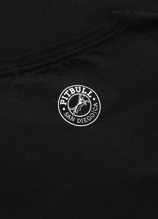 T-shirt PIT BULL SAN DIEGO CA czarny