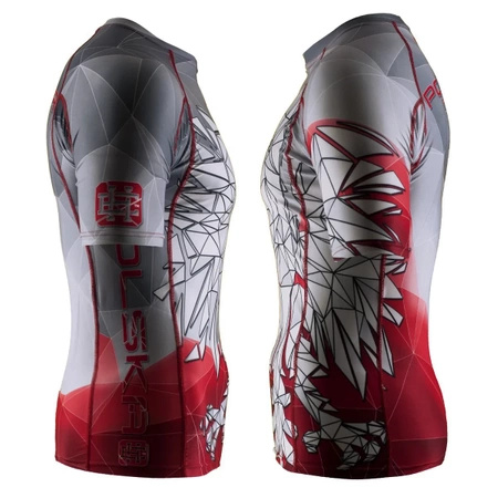 Short sleeve rashguard EXTREME HOBBY POLSKA szary