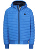 Kurtka PIT BULL NAYLOR HOODED PADDED niebieska (royal blue)