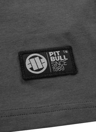 T-shirt PIT BULL SMALL LOGO 23 grafitowy