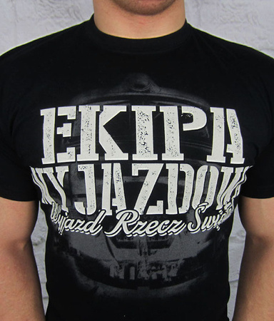 T-shirt PUBLIC ENEMY EKIPA WYJAZDOWA czarny