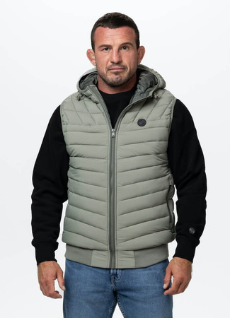 Bezrękawnik PIT BULL NAYLOR HOODED dusty salvia