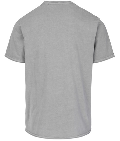 T-shirt PIT BULL Denim Washed RAW EDGE OPEN BEACH szary (grey)