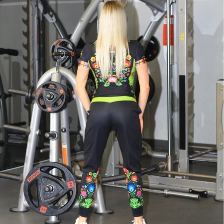 Short Sleeve Rashguard Damski Folk