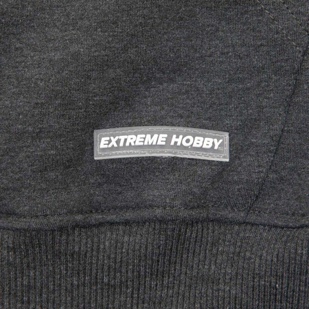 Bluza EXTREME HOBBY SPORT LINE ciemnoszara rozpinana