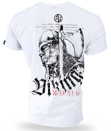 T-shirt DOBERMANS VIKING TS126 biała