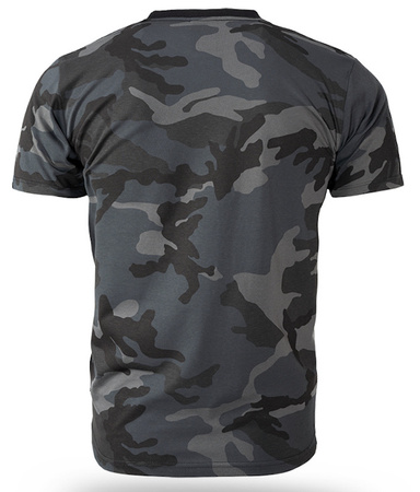 T-shirt DOBERMANS BASIC LOGO TS357 moro szara