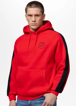 Bluza PIT BULL SAN DIEGO CA czerwona kaptur