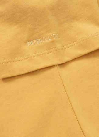 T-shirt damski PIT BULL HEARTIE WMN żółty (pale yellow)