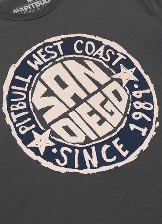 T-shirt PIT BULL SAN DIEGO SUN grafitowy
