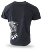 T-shirt DOBERMANS WOLF THROAT TS85 czarny