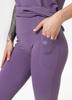 Damskie leginsy sportowe PIT BULL AVENIDA dusty grape